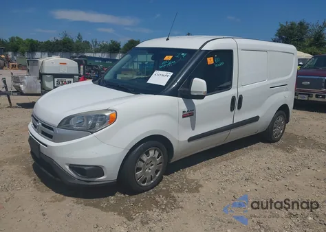 2015 Ram Promaster City Tradesman Slt из США, поврежденный, VIN ZFBERFBT0F6A07077